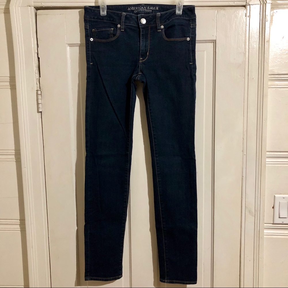 American Eagle Skinny Jeans Size 6 Long